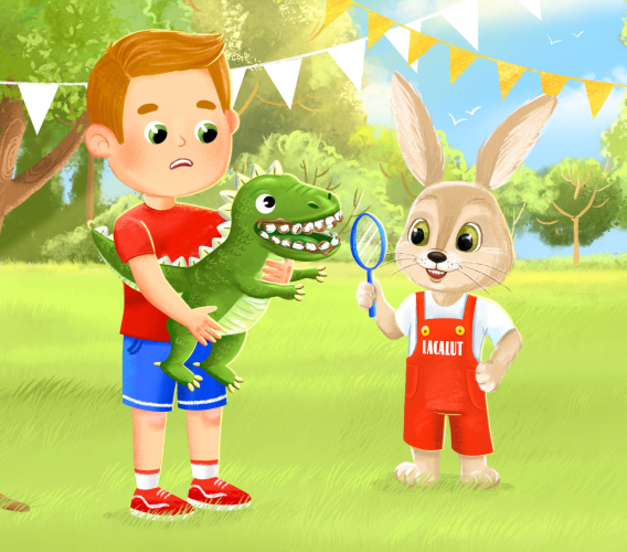 Ілюстрації до дитячої книги «Лакалут»